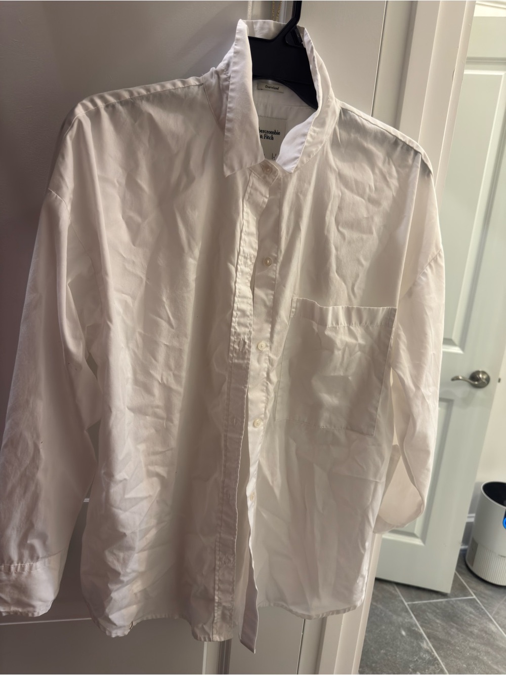 Classic White oversized button down